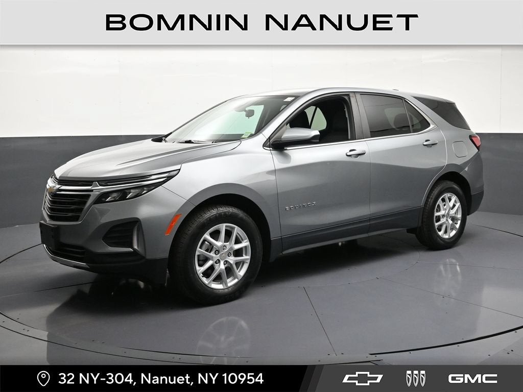 2024 Chevrolet Equinox LT in Sterling Gray Metallic — front three-quarter view